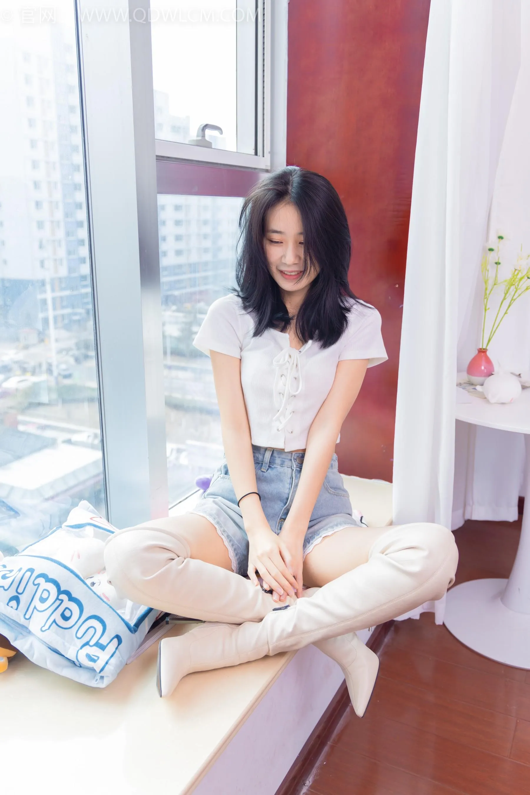 物恋传媒 NO.1552 菜菜-白色的花 [178P]插图6